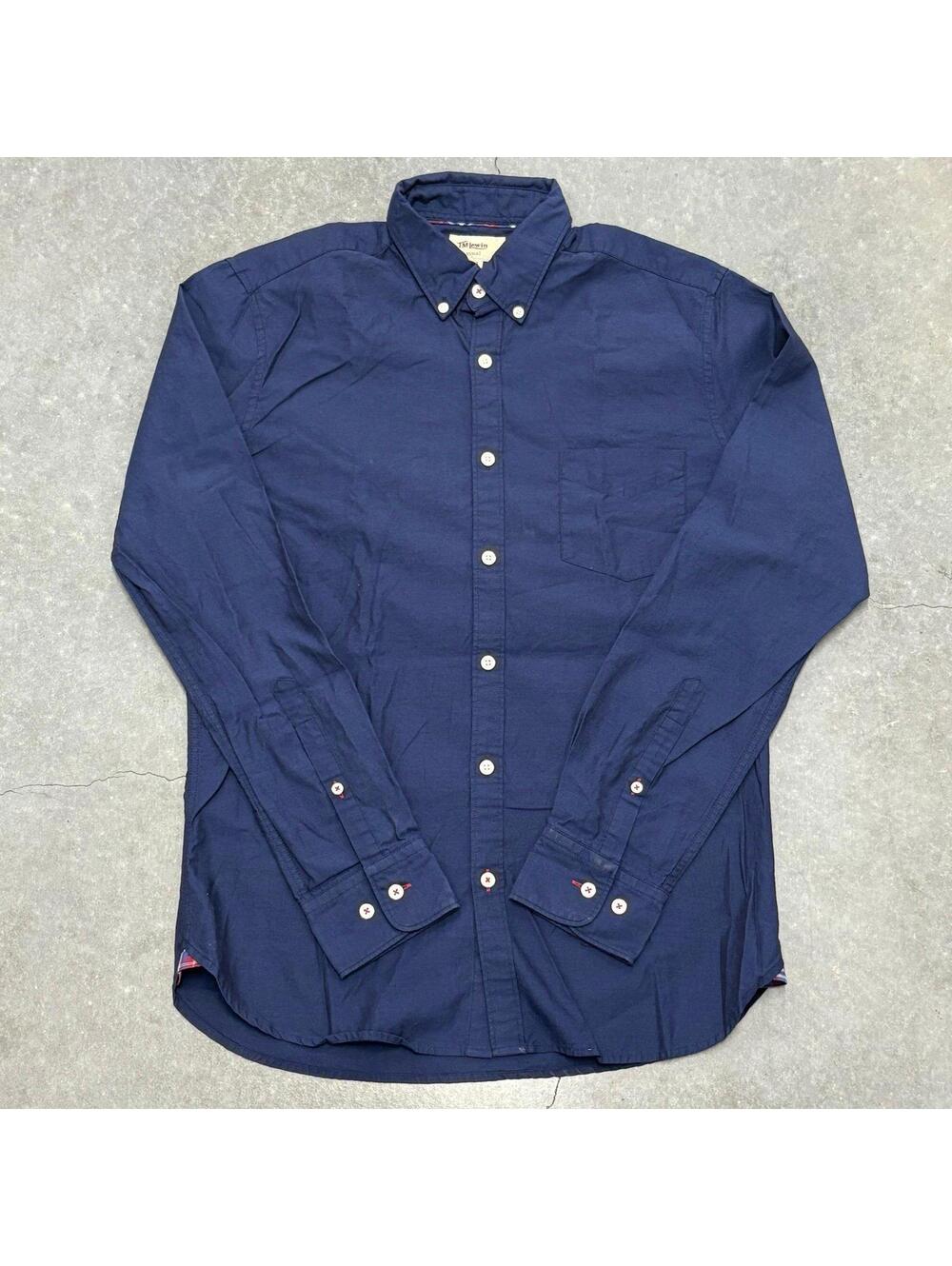T.M. Lewin Blue Long Sleeve Shirt